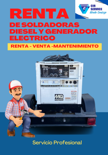 4 Soldadora diesel de luz